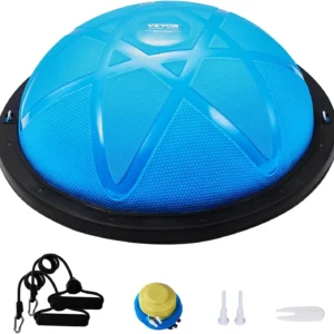 Stability trainer Half Exercise Ball with Resistance Bands
