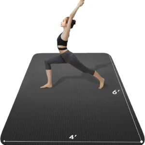 Extra Wide 6x4ft Large Yoga Mat Thick Non-Slip