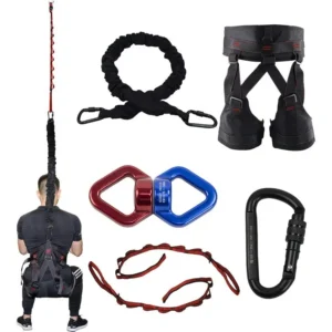 Yoga Resistance Bungee Cord for, Pilates & Agility Training
