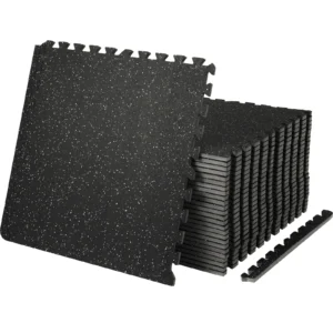 25/12/6 PCS 1/2 in Thick Gym Floor Mats