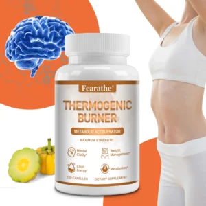Thermogenic Fat Burner - Weight Management, Energy and Metabolism, 120 Capsules